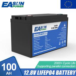 [0% Vat] Easun Power 12.8V 100AH Lithium Energy Storage Battery for Solar Power System Cheap 100% Original
