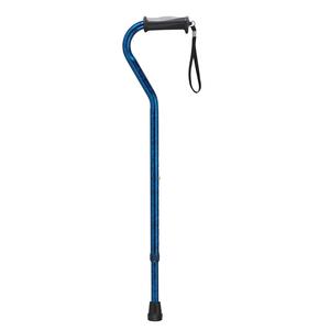 Adjustable Height Offset Handle Cane with Gel Hand Grip, Blue Crackle Buy Cheap Wholesale Pice