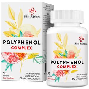 67,500 MG Polyphenols Supplement - Powerful Antioxidants & Polyphenol for Age Defense, Polyphenol Superfood, Quercetin, Resveratrol, Green Tea, Plant-Based & Energy, Immune Support, 90 Capsules Geniue Stockist Online