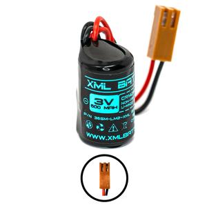 3v 800mAh Lithium-Ion Manganese Non-Rechargeable Battery Pack Replacement for PLC Machine Comfortable