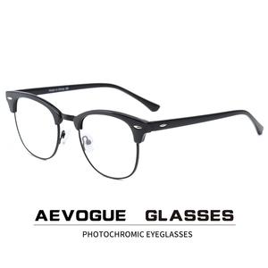 AEVOGUE Pochromic Glasses Prescription Frame Men Optical Eyeglasses Women Eyewear Anti Blue Light Glasses KS101 The Cheapest Cheap Online