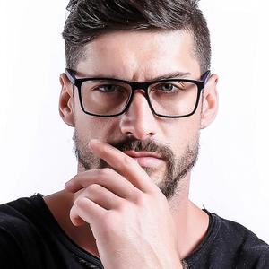 High Quality Transparent Frame Men's Business Prescription Glasses Thin Optics Computer Student Glasses Retro Square Eyeglasses Sale With Paypal