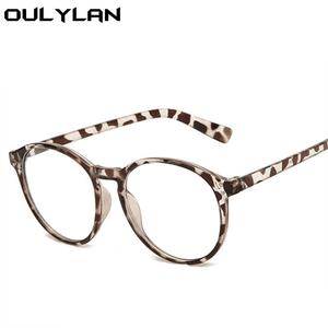 Oulylan Round Finished Myopia Glasses Women Men Shortsighted Prescription Eyeglasses with Diopters Minus 1.5 2.0 3.0 3.5 4.0 5.0 Get To Buy For Sale