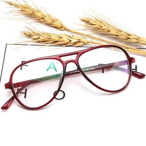 Retro Pilot Glasses Frame Women Men Oversized Spectacles Frames Clear Lens Transparent Fake Eyeglasses Online Sale