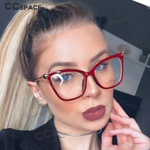 45918 TR90 Anti Blue Light Big Cat Eye Glasses Frames Women Optical Computer EyeGlasses For Sale Sale Online