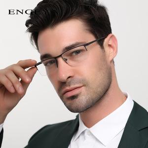 Men Alloy Glasses Frame Clear Myopia Optical Computer Transparent Spectacles Glasses Male 6 Colors High Quality #8047 Visa Payment Cheap Pice