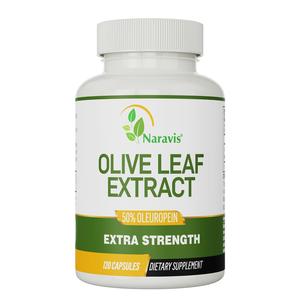 Naravis Olive Leaf Extract - 4-Month Supply - 50% Oleuropein Highest Concentration Cheap Pice Wholesale Pice