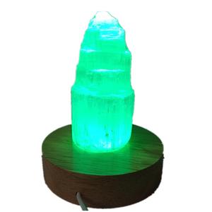 10cm Natural quartz crystal selenite lamp reiki healing Wedding decoration home decor mineral specimen Shop For Cheap Pice