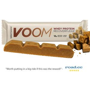 Voom Recover Fudge Salted Caramel Protein Bar The Cheapest