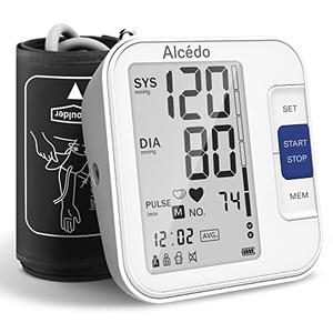 Alcedo Blood Pressure Monitor for Home Use, Automatic Digital BP Machine with Large Cuff for Upper Arm, LCD Screen, 2x120 Memory, Talking Function Finishline Cheap Online