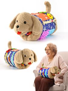 ALACCOM Fidget Blanket and Muff Dog for Adults with Dementia,Alzheimers Dementia Activities Products for Seniors and Elderly,Gift Game and Sensory Fidget Toys for Alzheimers or Dementia Footlocker Finishline Sale Online