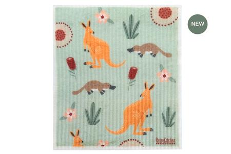 Sponge Cloth - Kangaroos Buy Cheap Low Shipping Fee