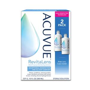 ACUVUE RevitaLens Multi-Purpose Disinfecting Solution, 2 x 10 oz. Twin Pack Cheap For Nice