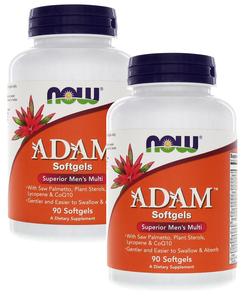 Adama Men's Multivitamin Daily Nutritional Support 90 Softgels (Pack of 2) A Balanced Formula for General Wellness Sale Outlet