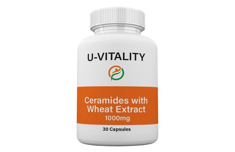 Anti Aging, Skin Care, Restoring Ceramides with Wheat Extract in Capsules 1000mg Low Pice Sale Online