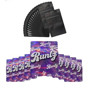 10 x Runtz Printed 3.5g Resealable Mylar Bags Outlet Cheap Pice
