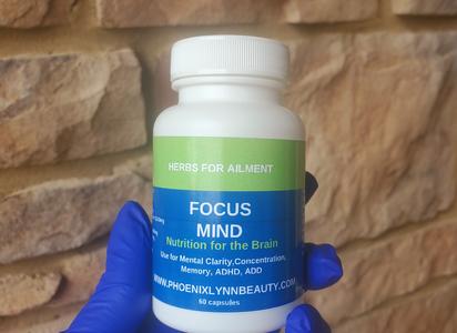 Focused Mind Herbal Supplement-Brain Focus-Memory-Clarity-Concentration 60CT. Shop Offer Cheap Pice