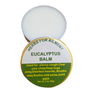 Eucalyptus Salve Organic 2 oz. New For Sale