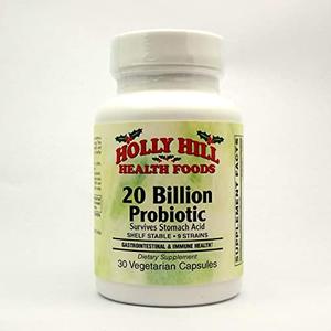 20 Billion CFU Probiotic, 30 Vegetarian Capsules Sale Choice
