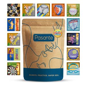 Pasante Sport Themed Condoms Limited Edition 36 Pack Pictures Cheap Online