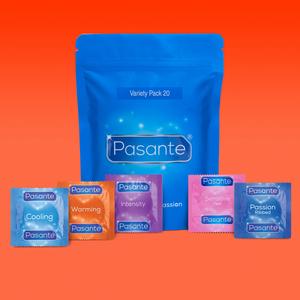 Pasante Variety Condom Bundle (20 Pack) Buy Cheap Very Cheap