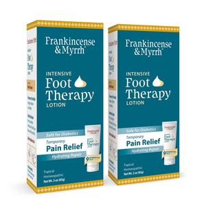 FRANKINCENSE & MYRRH Intensive Foot Therapy Lotion - Foot Pain Relief Lotion - Dual Action Pain Cream and Hydrating Skin Repair with Essential Oils, 6 Ounce - 2 pack Cheap Sale Sale