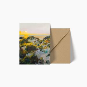 Daybreak on Dunes Note Card Comfortable Cheap Pice