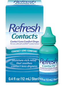 EXELLENT Refresh Contacts Eye Drops for all Contact Lens Wearers 30ml Get Authentic