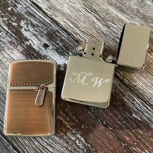 Personalised Engraved Copper 3D Zip Lighter In China Online