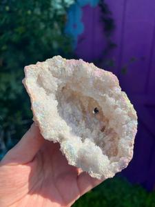 Aura Quartz Geode Buy Authentic Online
