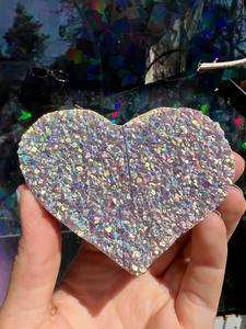 Aura Amethyst Heart no.4 Geniue Stockist
