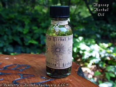 HYSSOP Herbal Brew Alquemie Oil For Ritual Preparations, Perfumery, Cosmetics, Magickal Needs Supply Online
