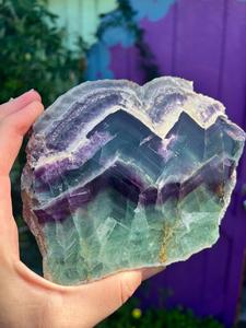 Fluorite slab from personal collection Discount 2025 Newest