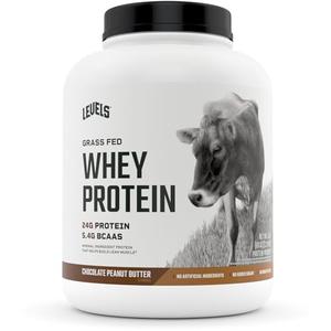 Levels Grass Fed 100% Whey Protein, No GMOs, Chocolate Peanut Butter, 5LB Buy Cheap Visit