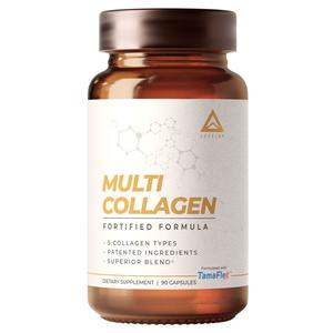 LevelUp Multi Collagen Capsules: Fortified with TamaFlex, Biotin, Hyaluronic Acid, MSM, Glucosamine, Turmeric, Tamarind | Types I, II, III, V & X Discount Codes Really Cheap