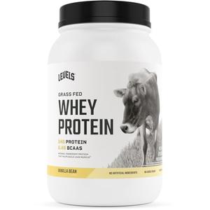 Levels Grass Fed 100% Whey Protein, No Hormones, Vanilla Bean, 2LB Buy Cheap With Credit Card