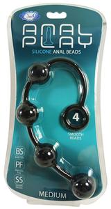 Anal Play Silicone Anal Beads Medium Clearance Official
