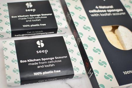 Compostable Sponge with Loofah Scourer by Seep Sale Cheapest Pice