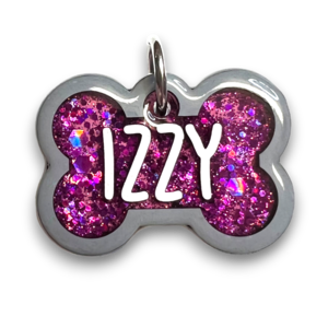 Gray Tag with Candy Magenta Fill Cheap Sale Reliable