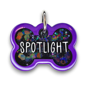 Purple Tag with Onyx Fill Free Shipping Shop