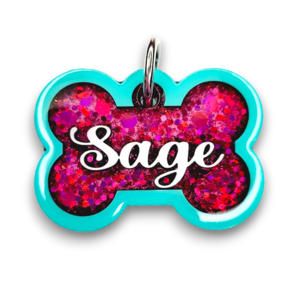 Sea Green Tag with Hot Pink Fill Cheap Sale Pictures