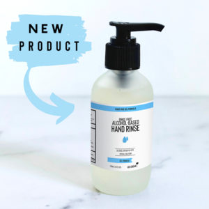 Rinse-Free 62% Ethyl Alcohol Based Gel Hand Rinse 4oz Free Shipping Visit