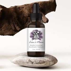 Lions Mane (Wildcrafted) Mushroom Tincture Choice For Sale