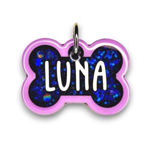 Lavender Tag with Royal Blue Fill Discount Purchase