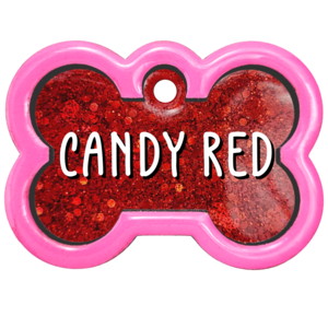 Pink Tag with Candy Red Fill Outlet Top Quality