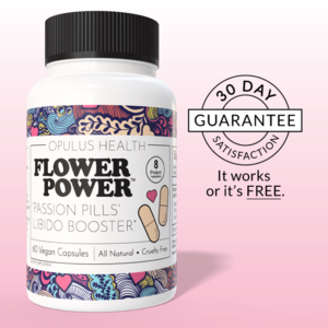 Flower Power 'Passion Pills' Libido Blend (60ct/ea) Tumblr