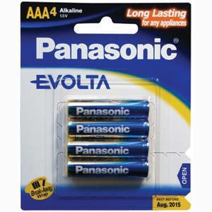 Panasonic Aaa Battery Evolta Alkaline (4Pk) | Alkaline - AAA Size With Credit Card Cheap Pice