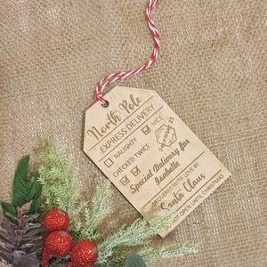 Gift Tag From Santa Discount Online Online