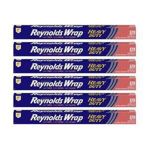 Reynolds Wrap Heavy Duty Aluminum Foil, 37.5 Square-Foot Roll (Pack - 6) Best Sale Cheap Online