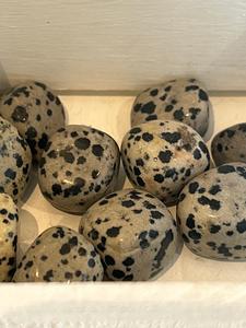 Dalmatian Jasper Tumble Stones Low Cost Sale Online